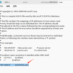 hosts怎么添加ip和域名解析 hosts怎么添加ip和域名解析